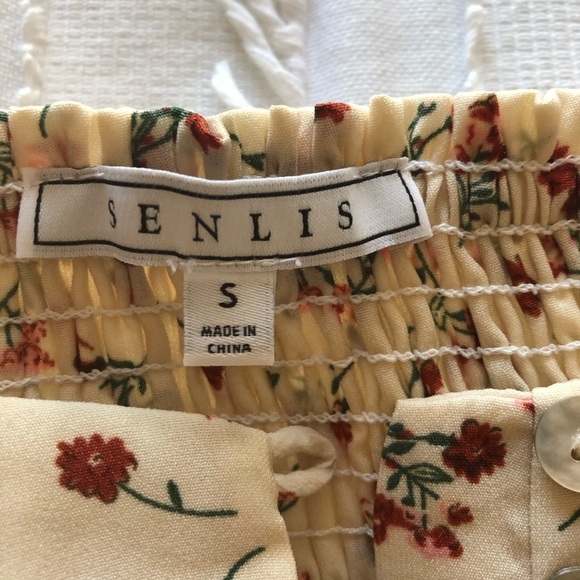 NWT $118 Senlis Renee Button Up Short Sleeve Top - Picture 8 of 9